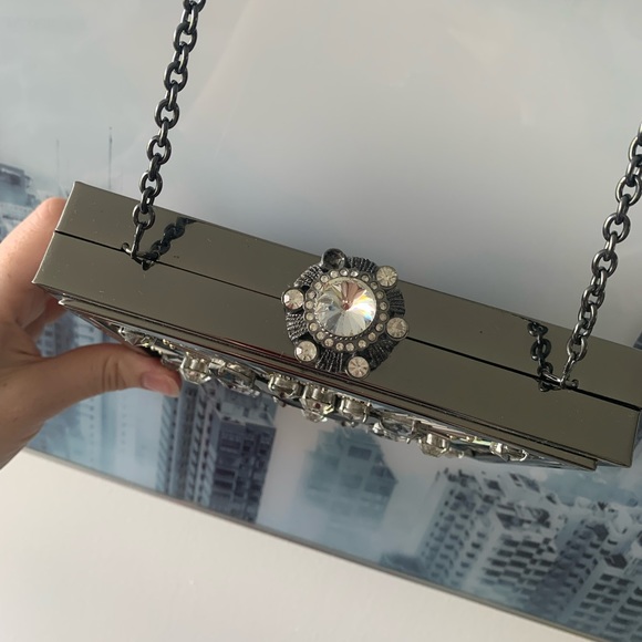ALDO EMBELLISHED CLUTCH - Picture 2 of 9